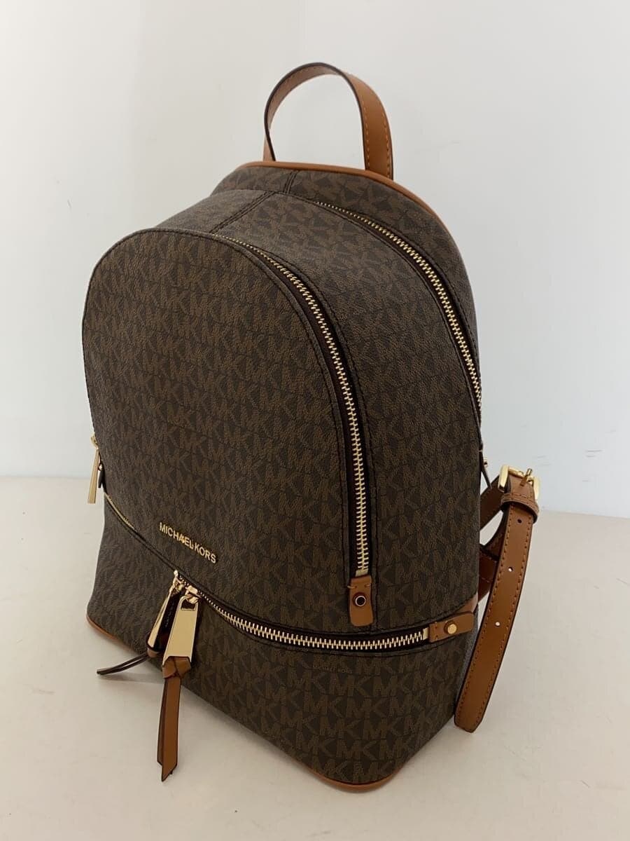 MICHAEL KORS Backpack Backpack 30S7GEZB1B MK Pattern Brown 2