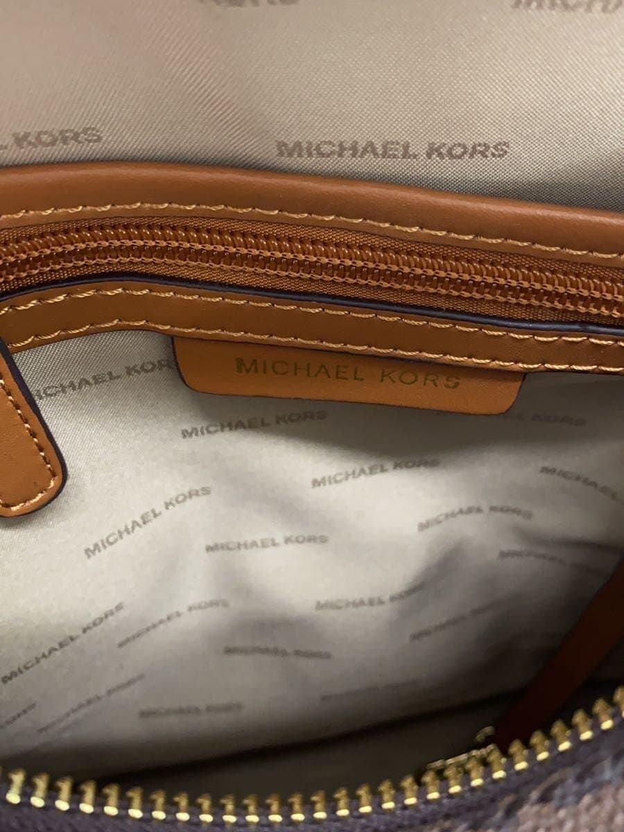 MICHAEL KORS Backpack Backpack 30S7GEZB1B MK Pattern Brown 5