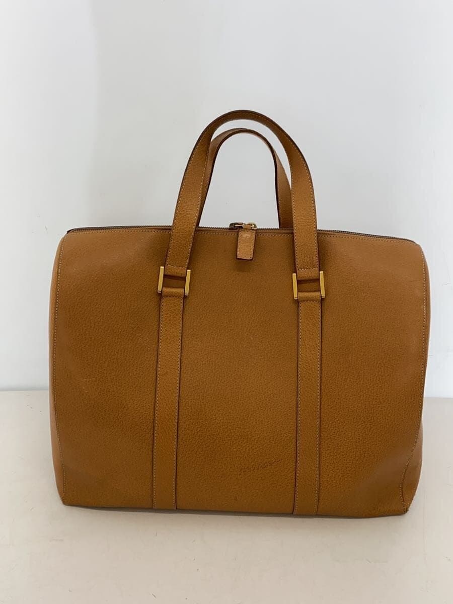 CELINE Boston Bag M94 With Bottom Studs Brown 3