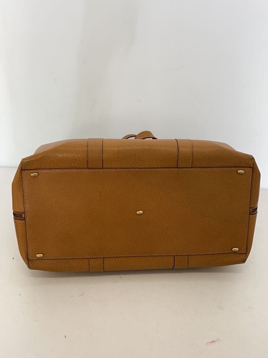 CELINE Boston Bag M94 With Bottom Studs Brown 4