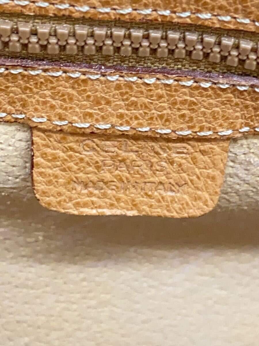 CELINE Boston Bag M94 With Bottom Studs Brown 5