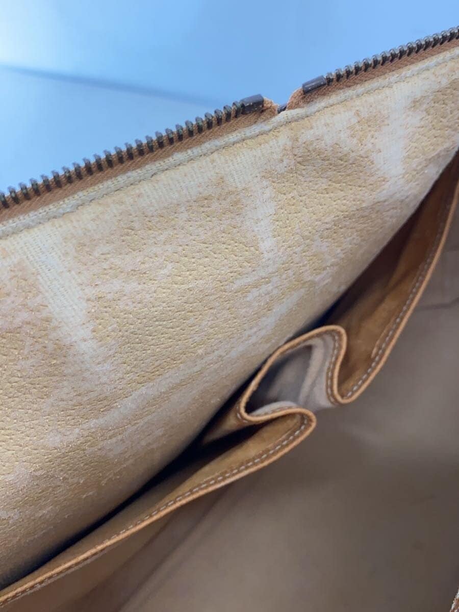 CELINE Boston Bag M94 With Bottom Studs Brown 9