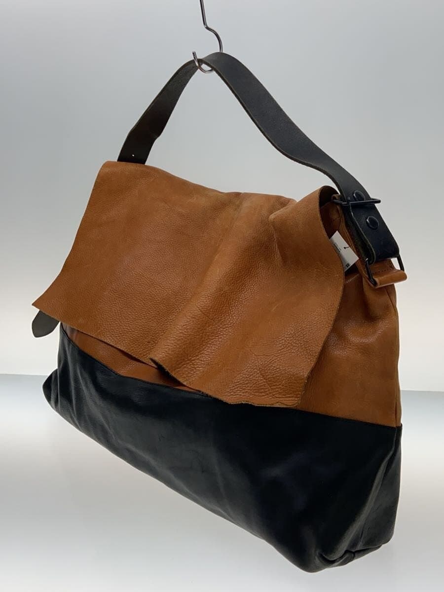 SUNSEA Shoulder Bag Leather BRW 2