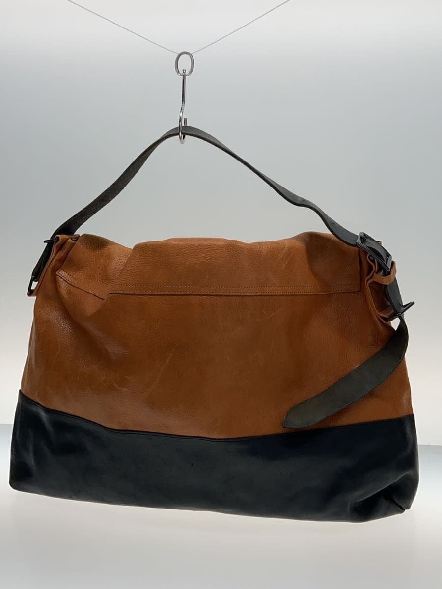 SUNSEA Shoulder Bag Leather BRW 3