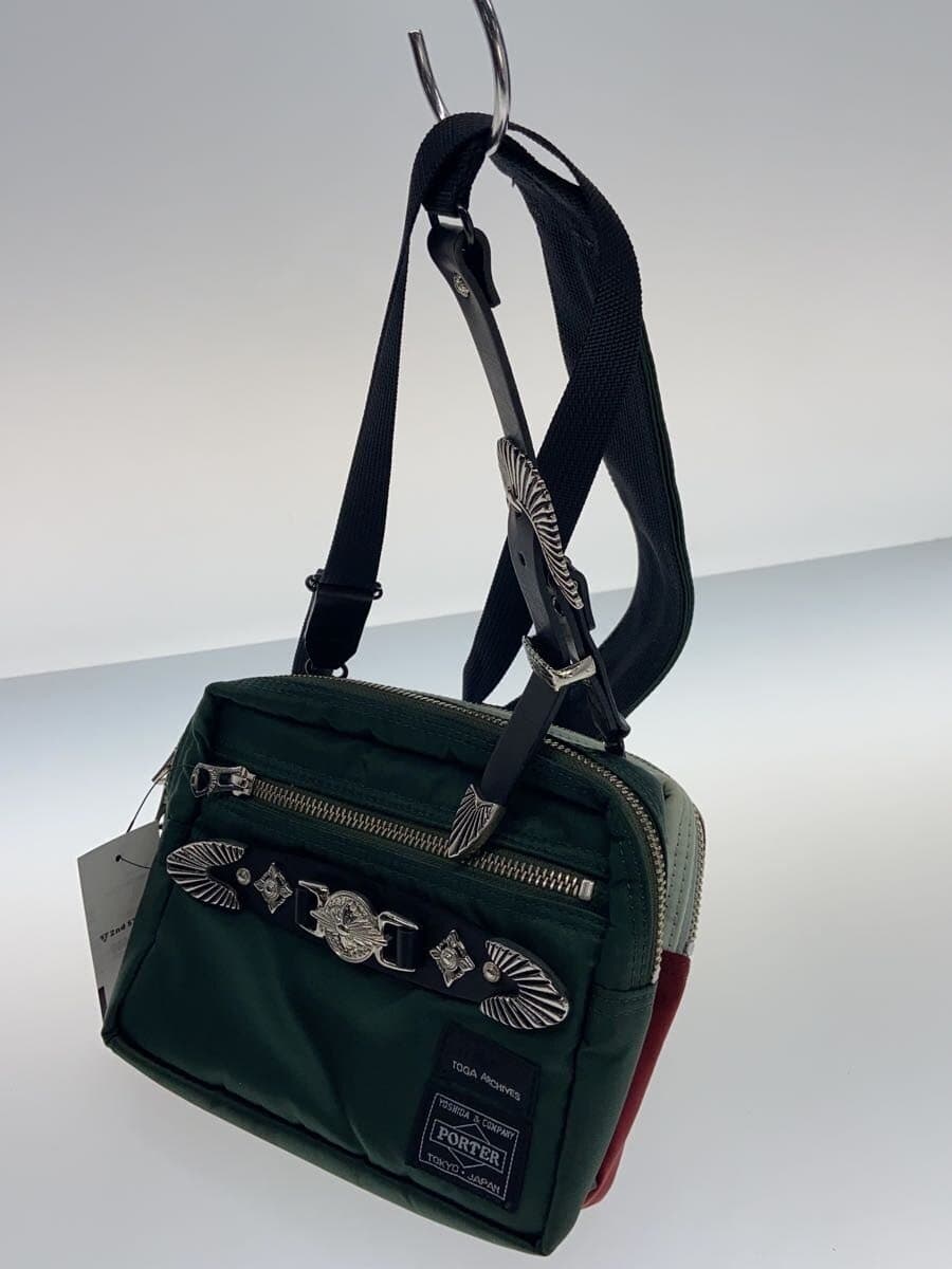 PORTER x TOGA Shoulder Bag Nylon GRN 2