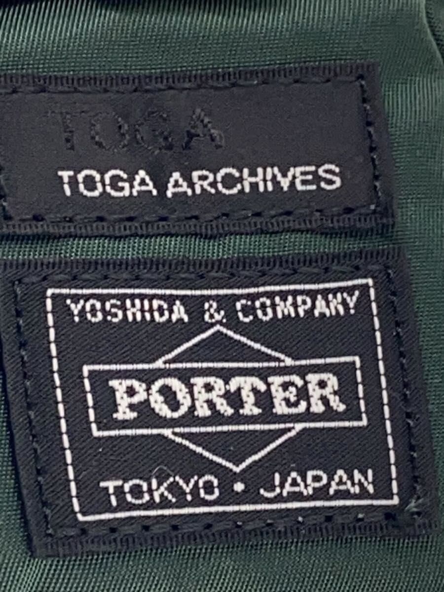 PORTER x TOGA Shoulder Bag Nylon GRN 5