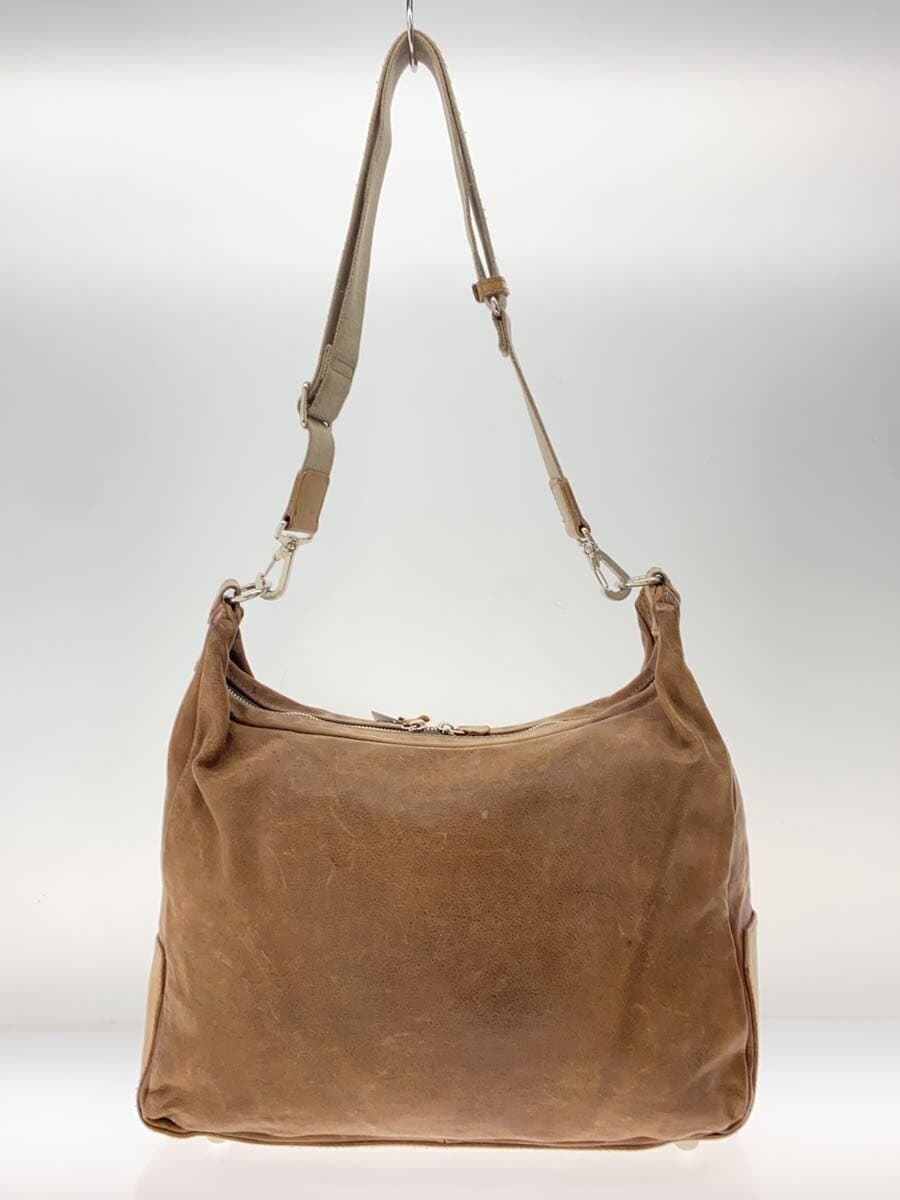 hobo Shoulder Bag Leather BRW 3