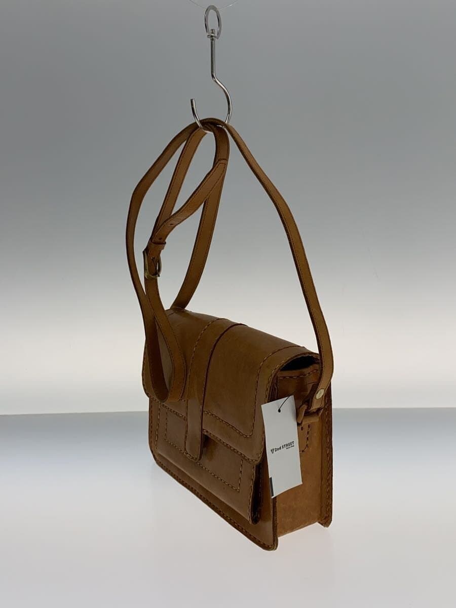 Other Brand Shoulder Bag Leather BEG 2