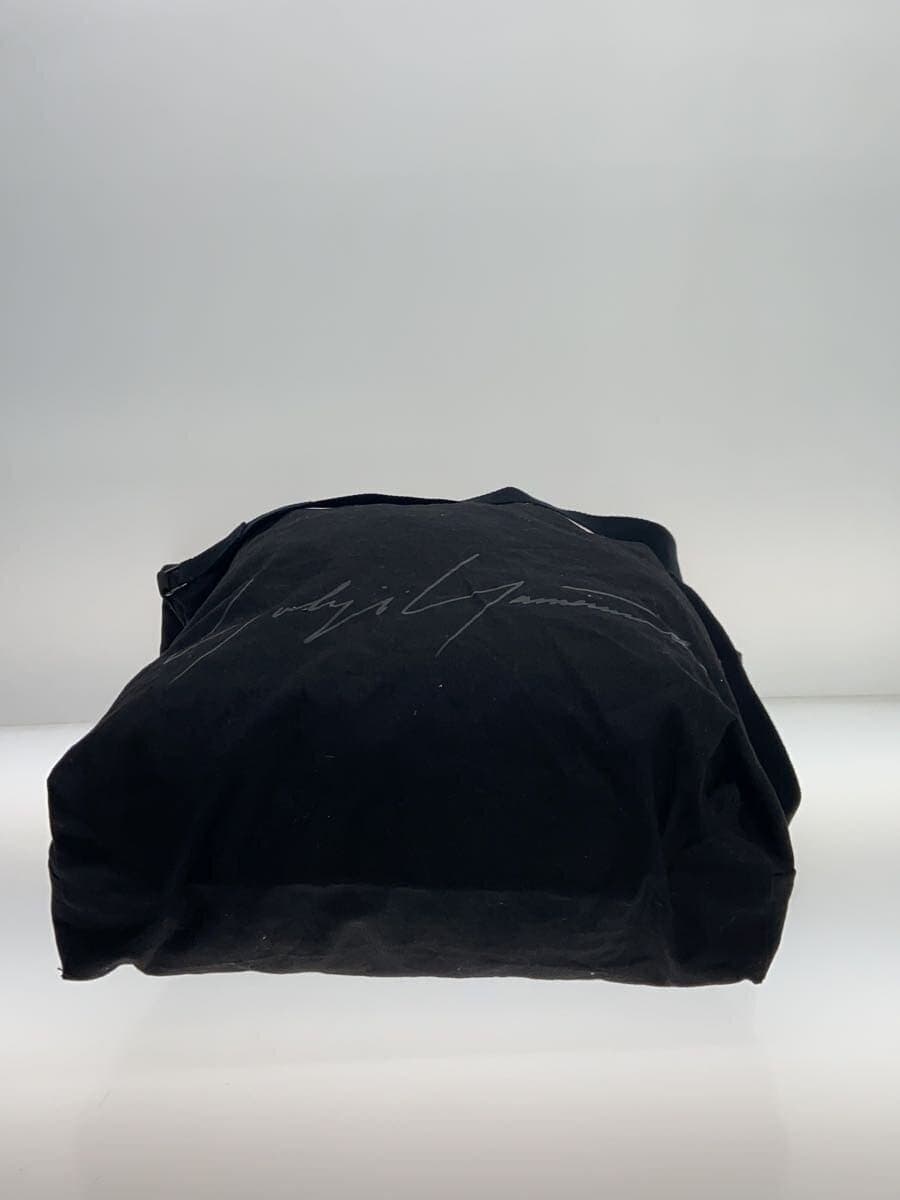 YOHJI YAMAMOTO Shoulder Bag Cotton BLK 4