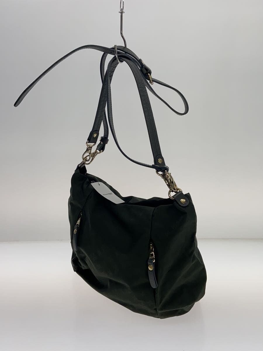 russet Shoulder Bag Nylon GRN All Over Pattern 2