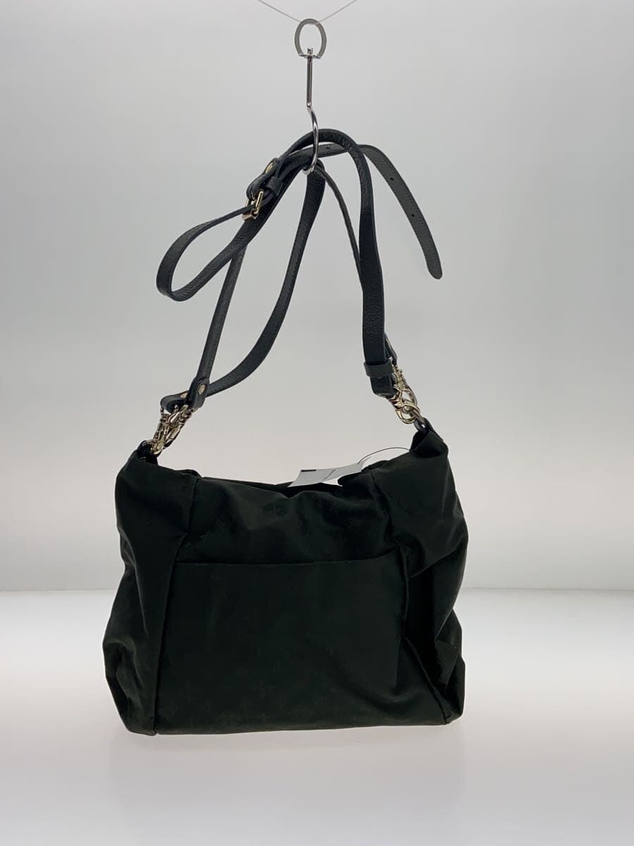 russet Shoulder Bag Nylon GRN All Over Pattern 3