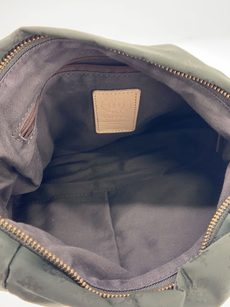 russet Shoulder Bag Nylon GRN All Over Pattern 6