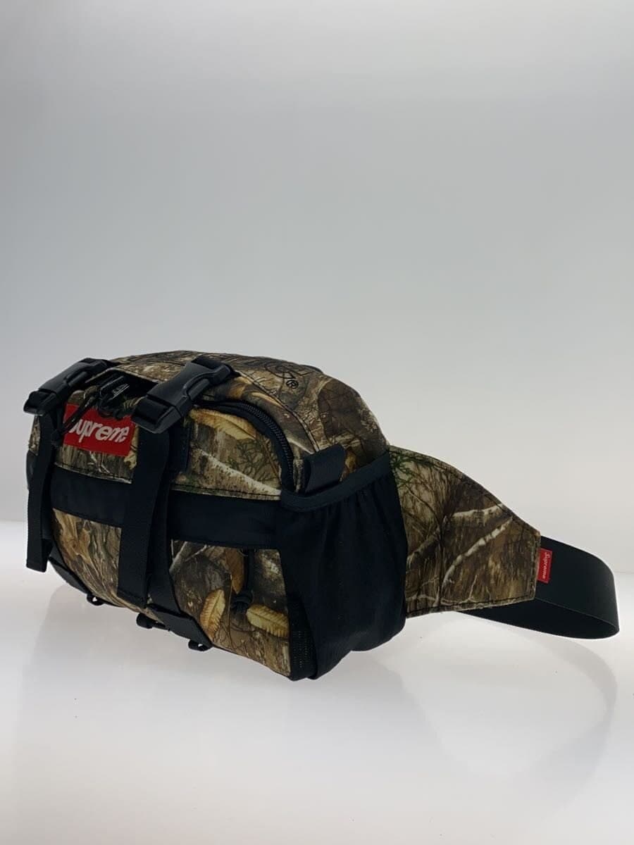 Supreme19AW Waist Bag Real Tree Camo Waist Bag Nylon KHK Camouflage 2