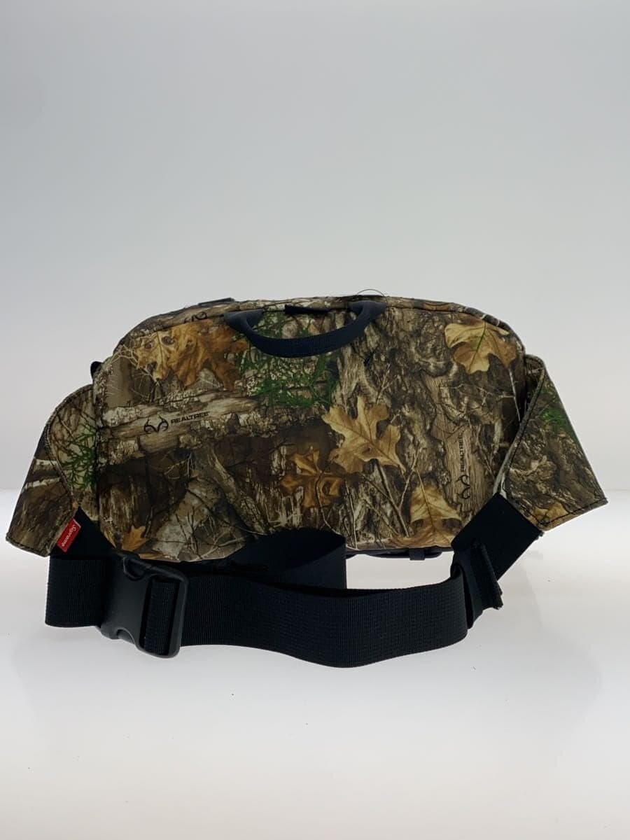 Supreme19AW Waist Bag Real Tree Camo Waist Bag Nylon KHK Camouflage 3
