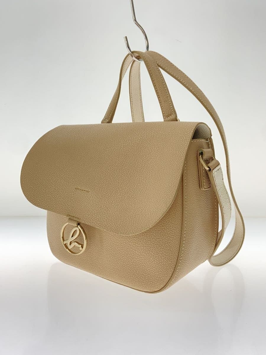 agnes b. Shoulder Bag Cowhide BEG PAS13-05 2