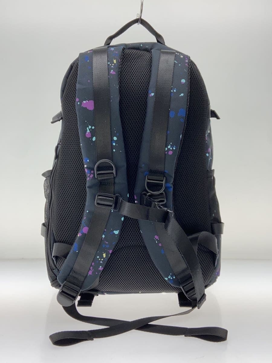 Ki U Backpack BLK All Over Pattern 3