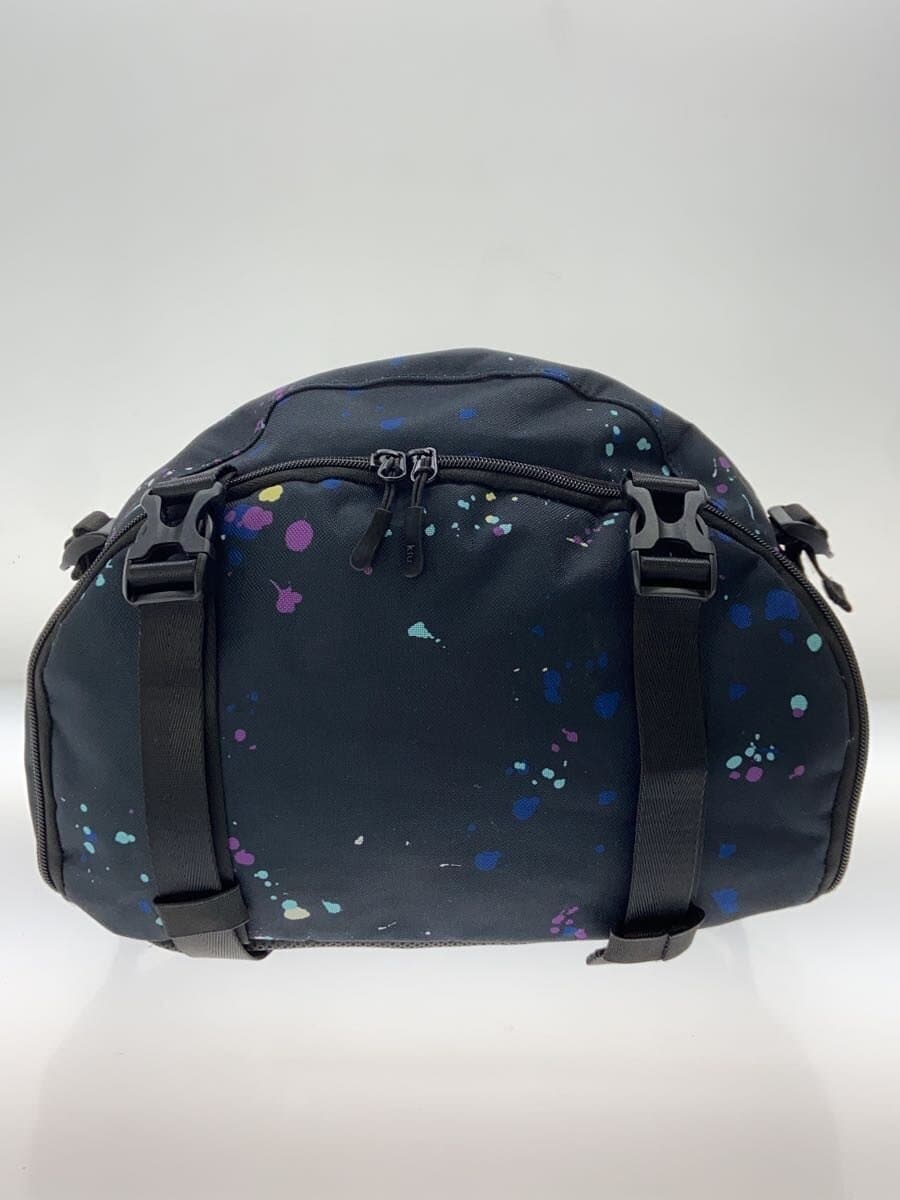 Ki U Backpack BLK All Over Pattern 4