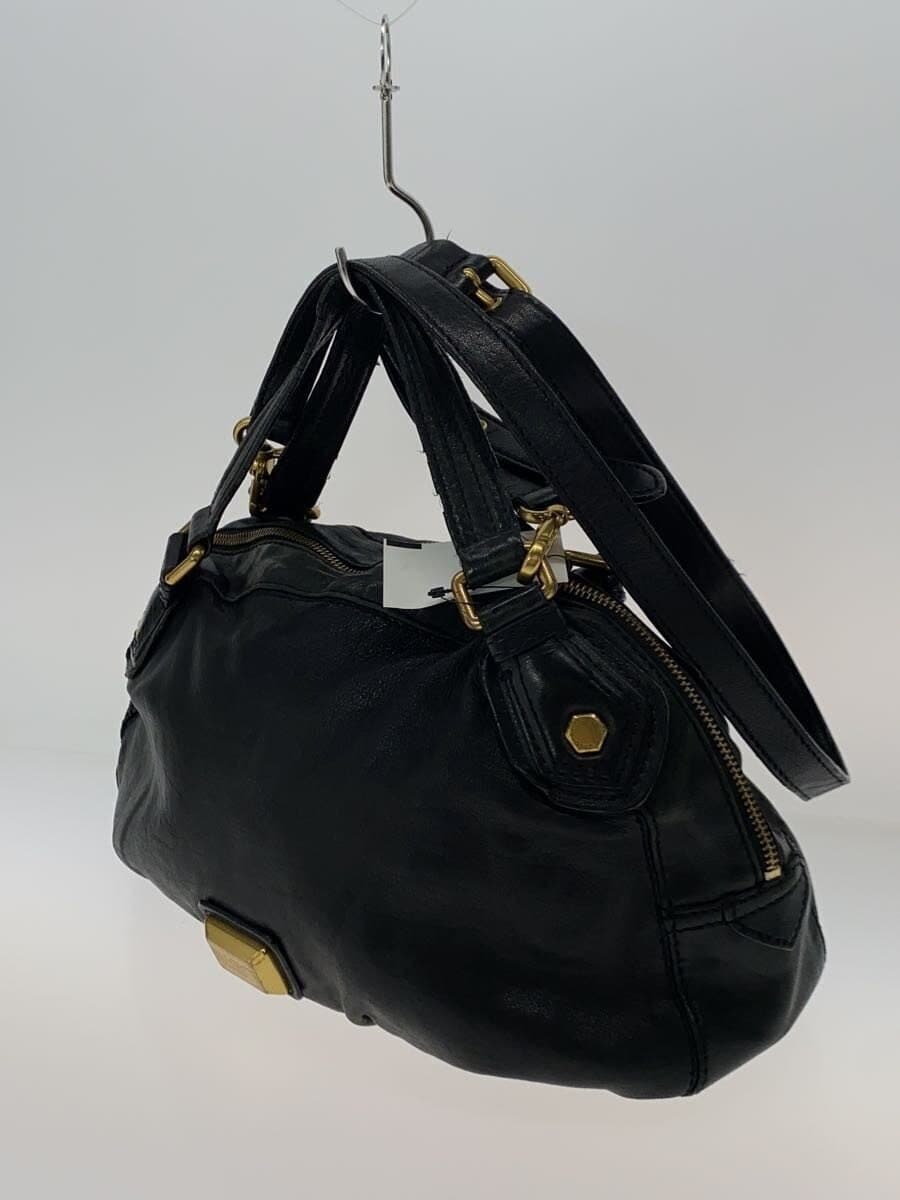 MARC BY MARC JACOBS Shoulder Bag Leather BLK 2