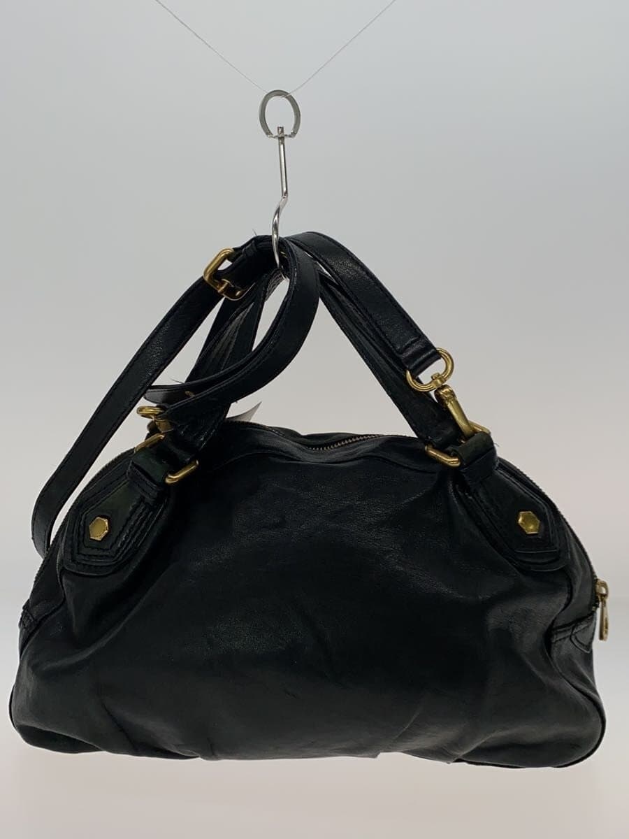 MARC BY MARC JACOBS Shoulder Bag Leather BLK 3