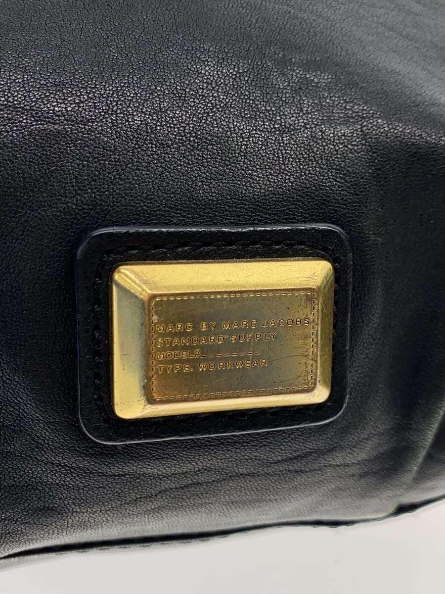 MARC BY MARC JACOBS Shoulder Bag Leather BLK 5