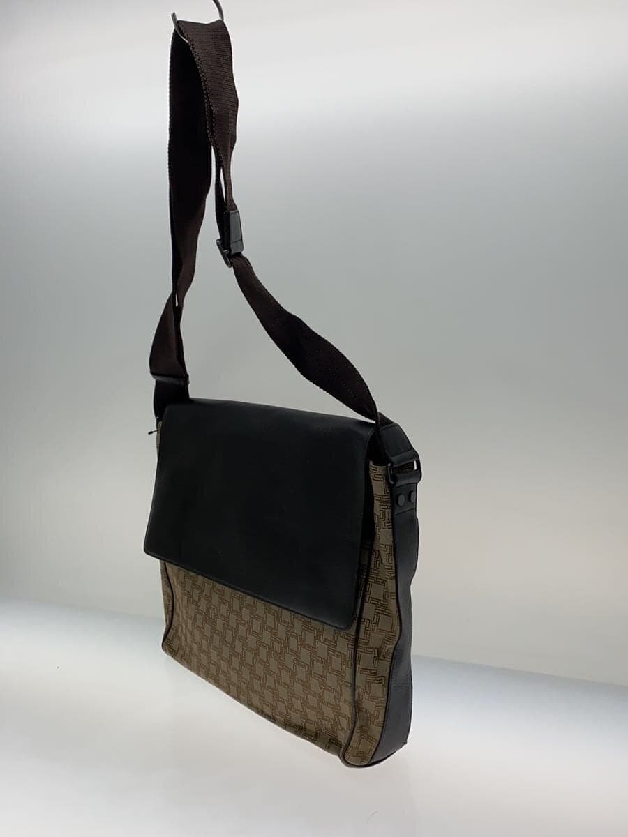 dunhill shoulder bag -- BEG all-over pattern 2