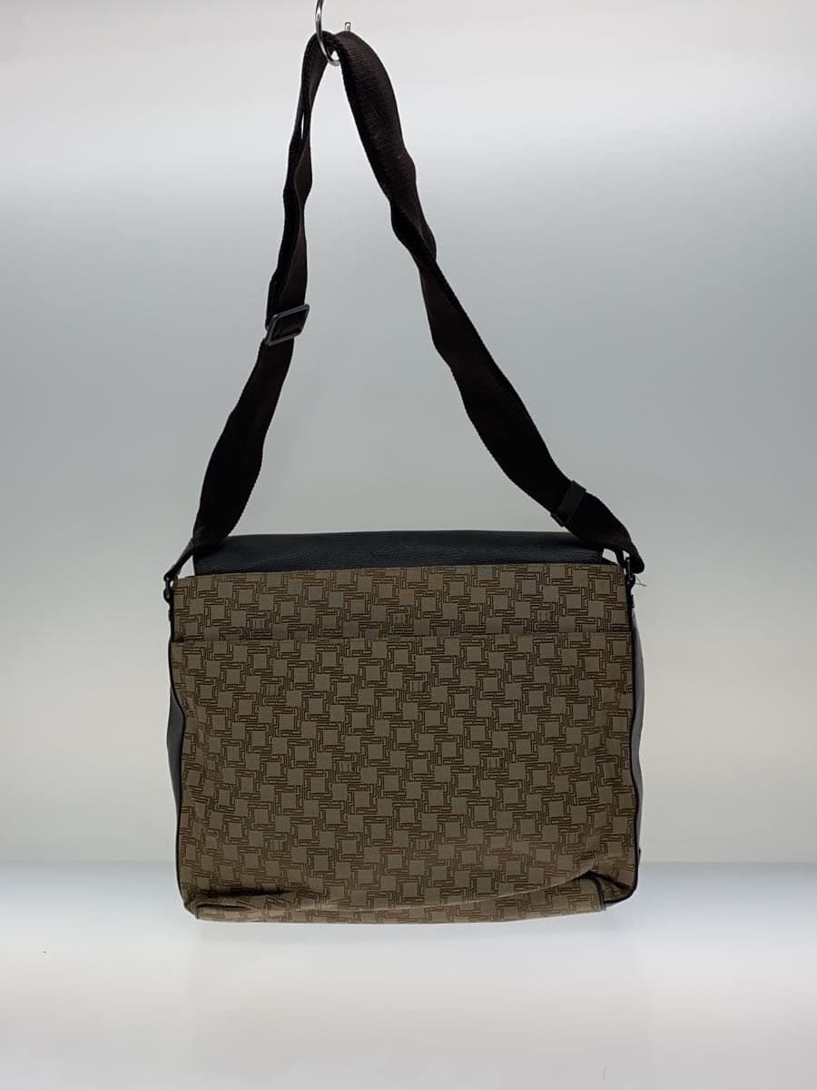 dunhill shoulder bag -- BEG all-over pattern 3