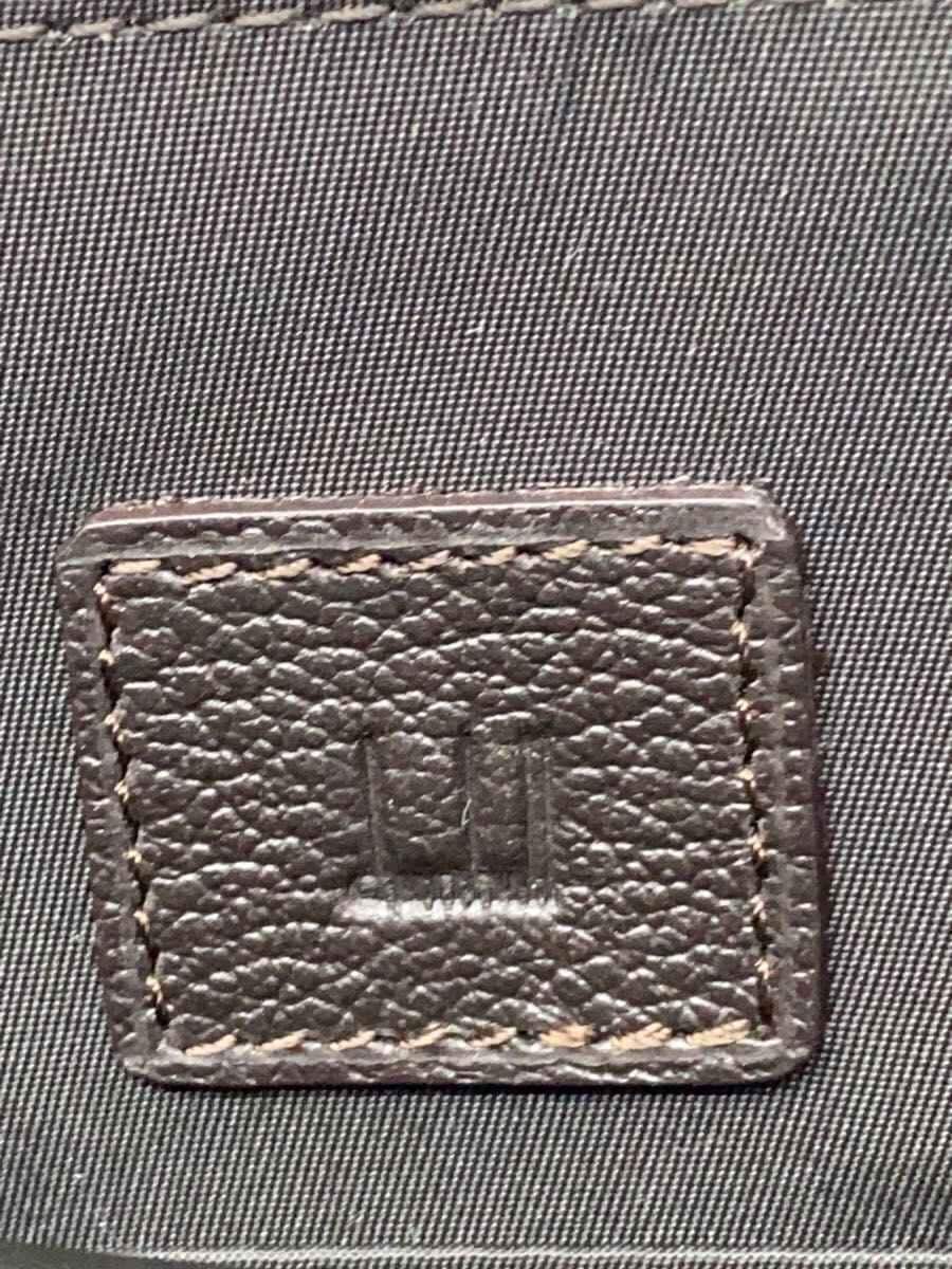 dunhill shoulder bag -- BEG all-over pattern 5
