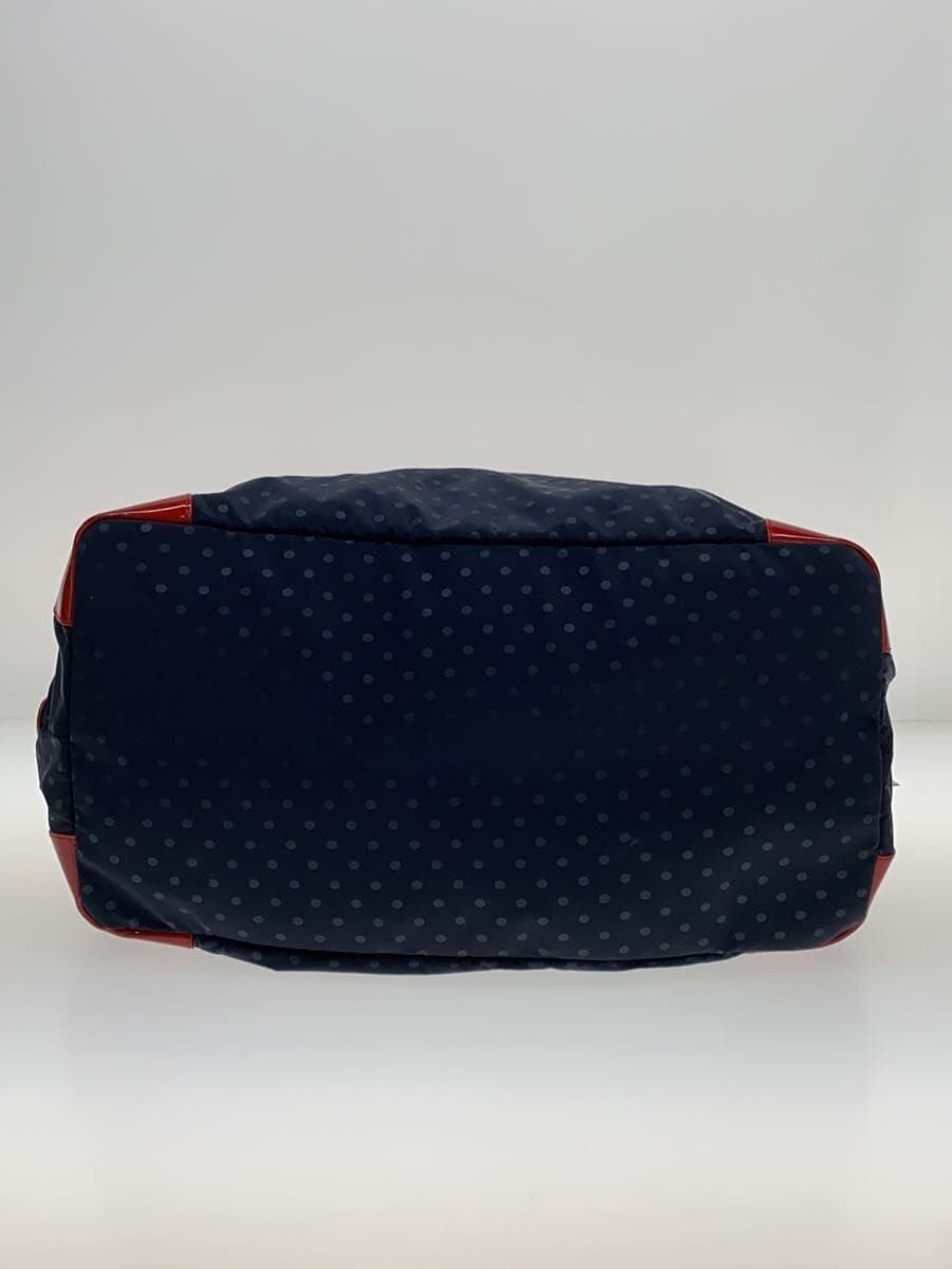 agnes b. Boston Bag Nylon NVY 4