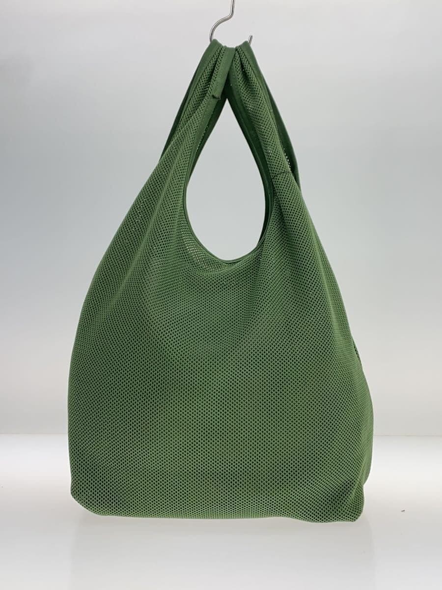 A.P.C. Mesh Tote Bag Polyester GRN 3