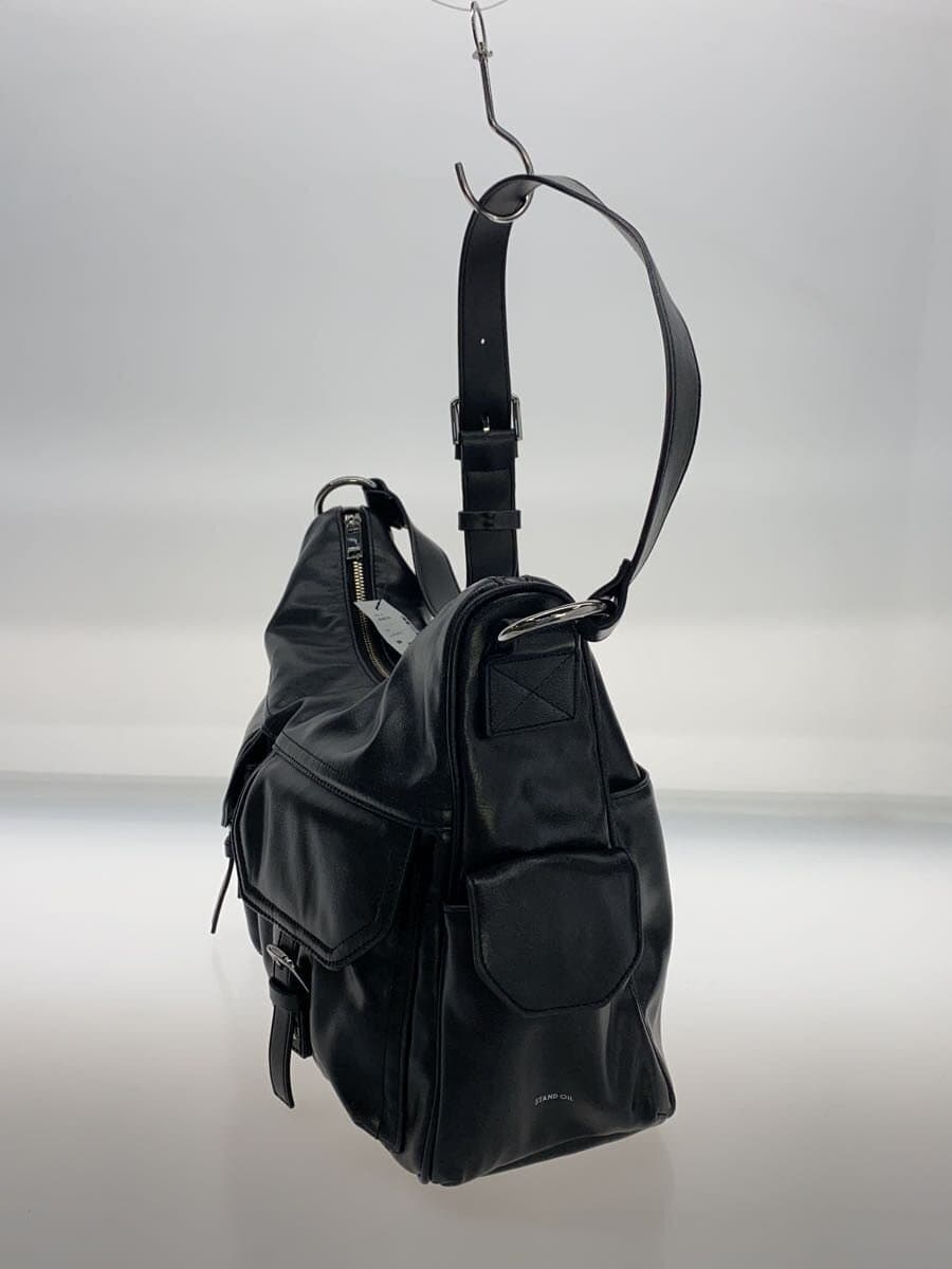 STAND OIL Shoulder Bag PVC BLK 2