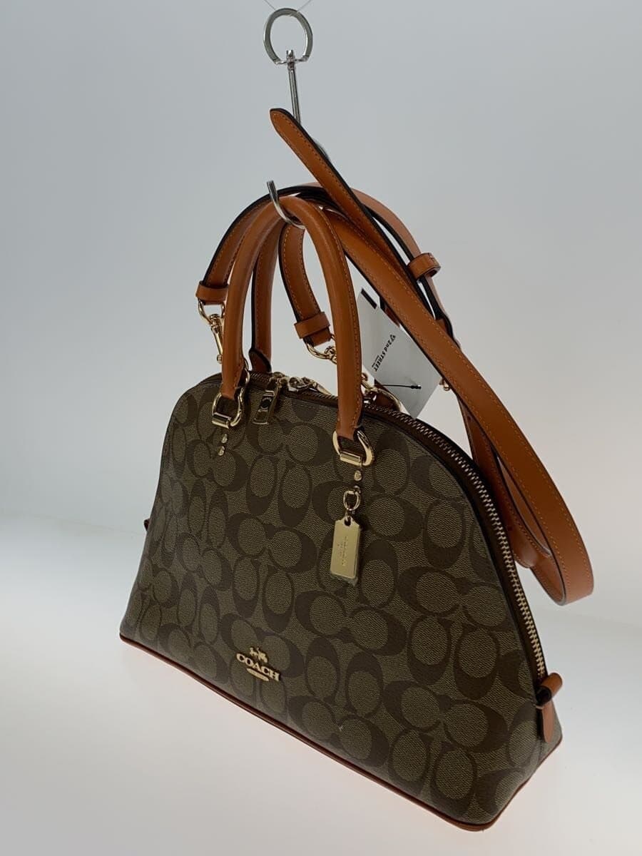 COACH Handbag PVC CML All Over Pattern 2558 Signature 2-Way 2