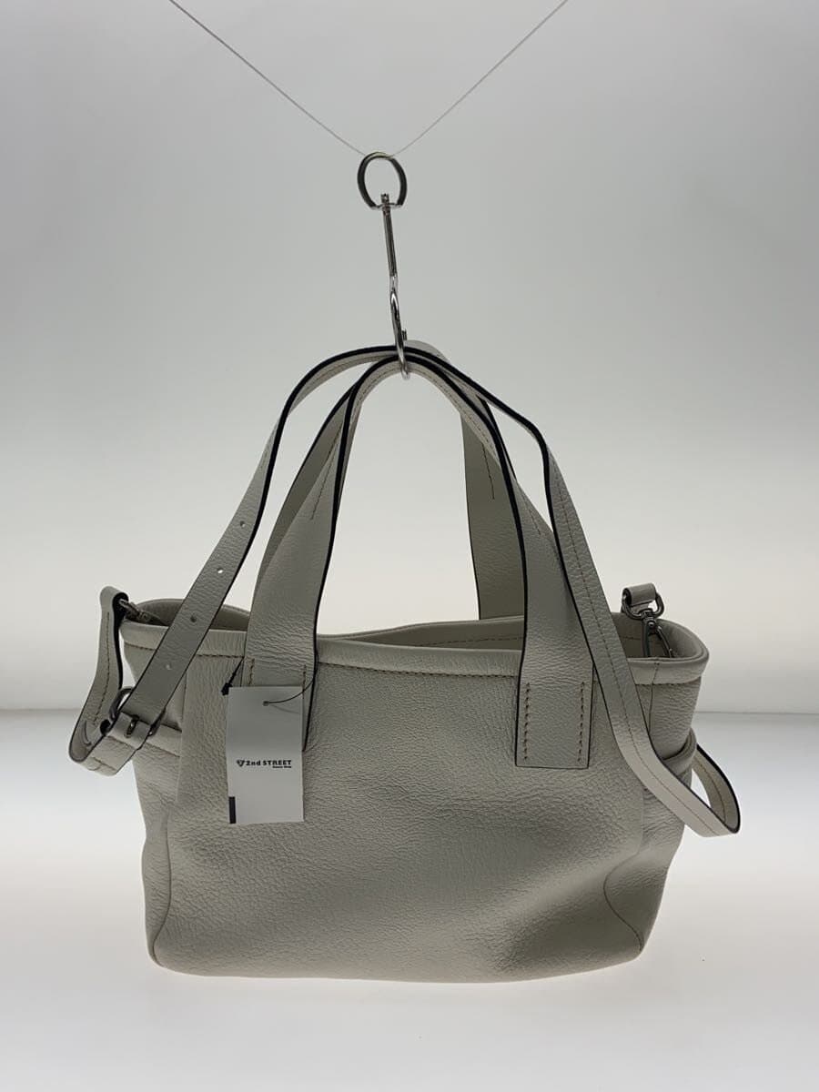 MIU MIU Madras Soft Handbag Lace WHT 3