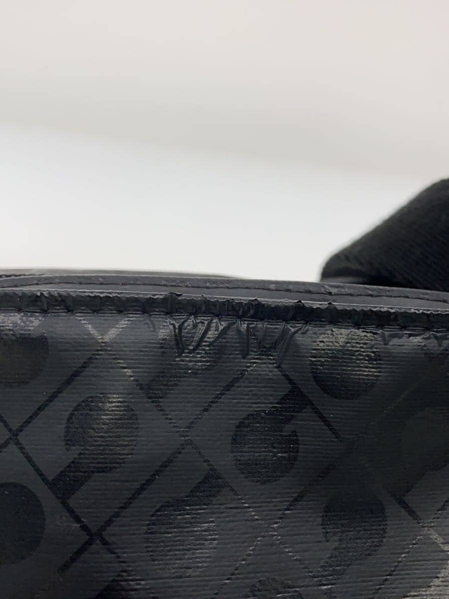 GHERARDINI Shoulder Bag PVC Black All-over pattern 7