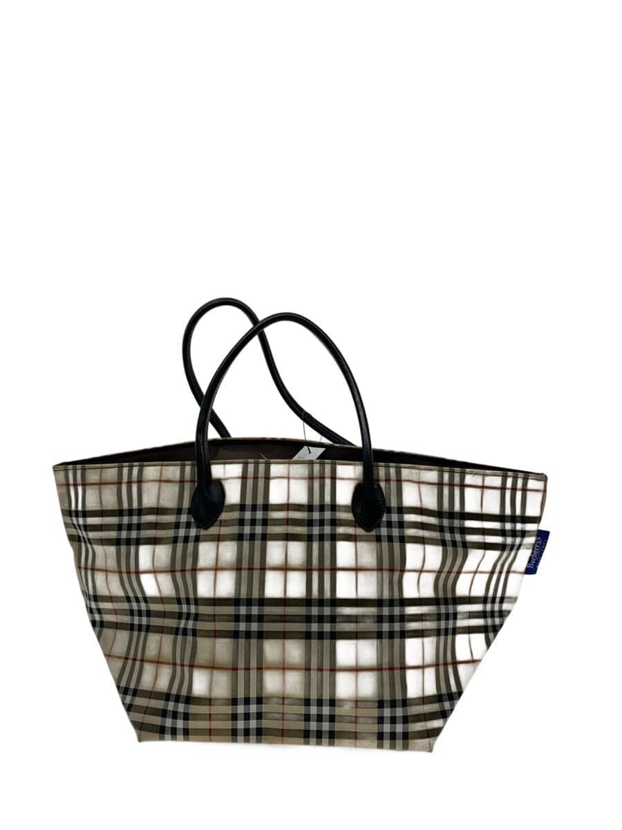 BURBERRYS tote bag nylon CML check