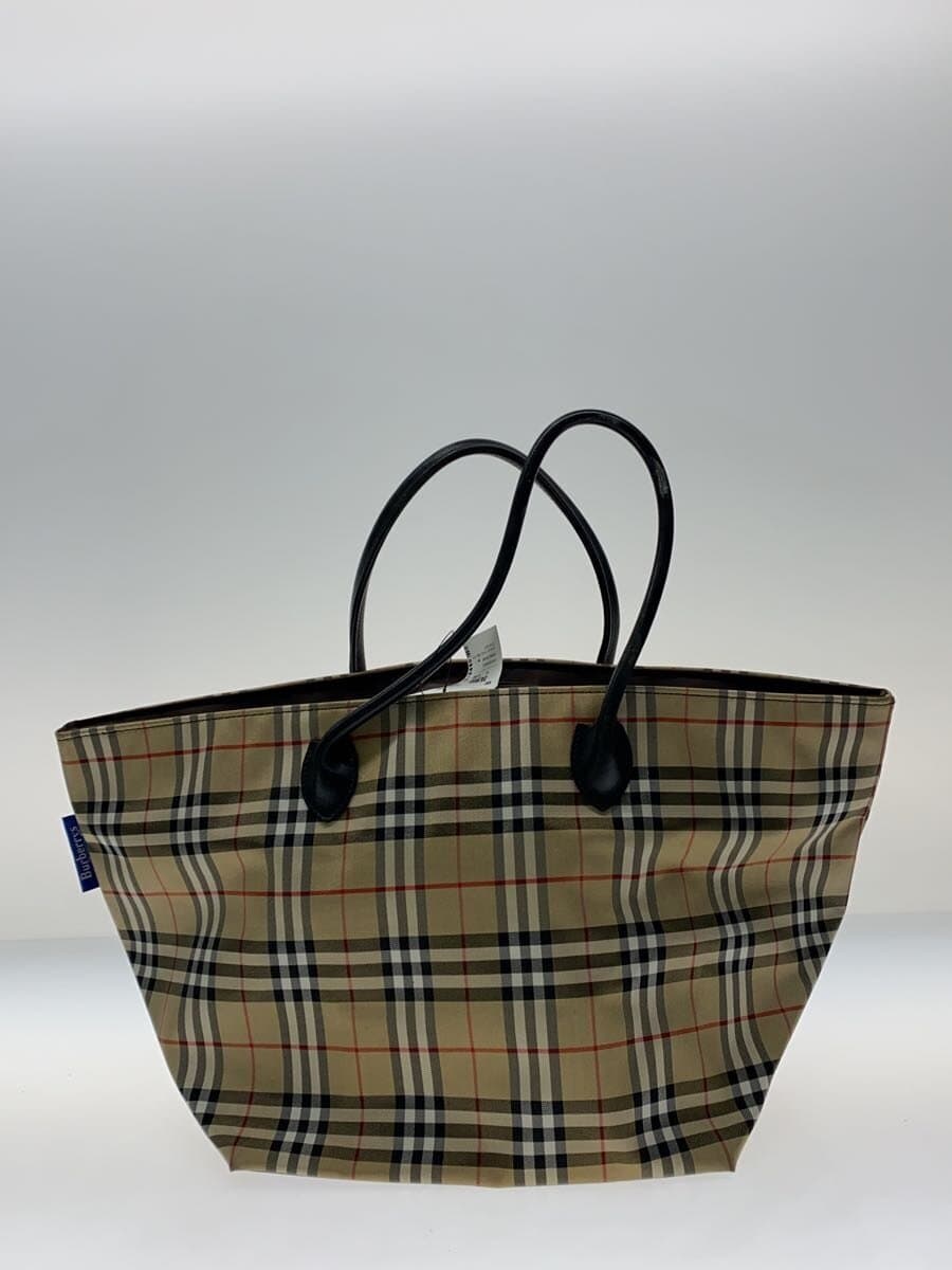 BURBERRYS tote bag nylon CML check 3