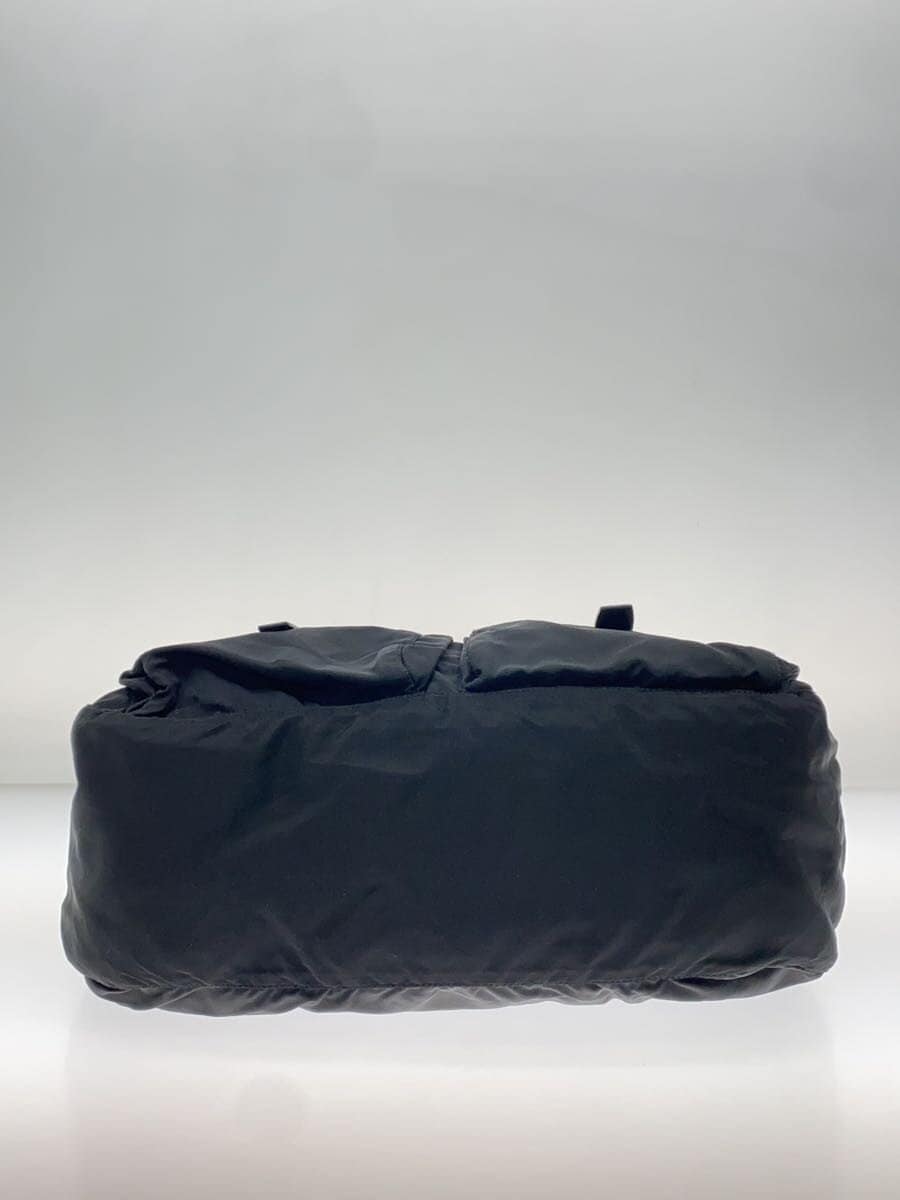 PRADA shoulder bag nylon BLK 4