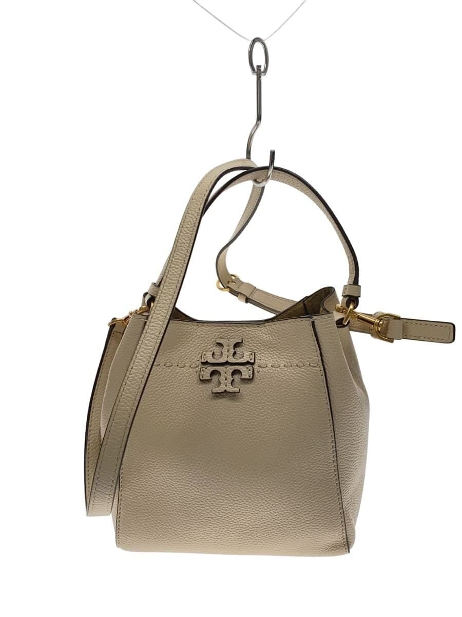 TORY BURCH Macgraw 2WAY Small Bag Handbag Leather IVO