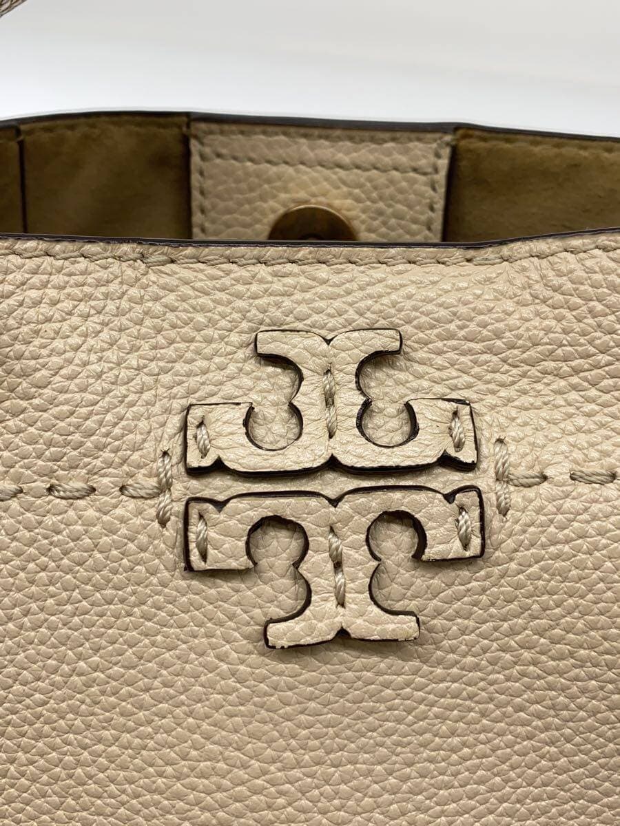 TORY BURCH Macgraw 2WAY Small Bag Handbag Leather IVO 5