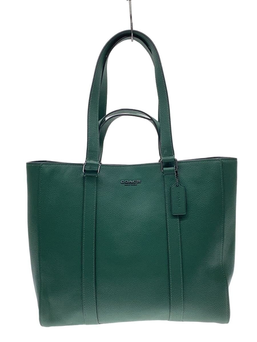 COACH bag leather GRN c8157