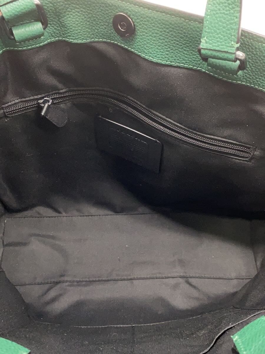 COACH bag leather GRN c8157 6