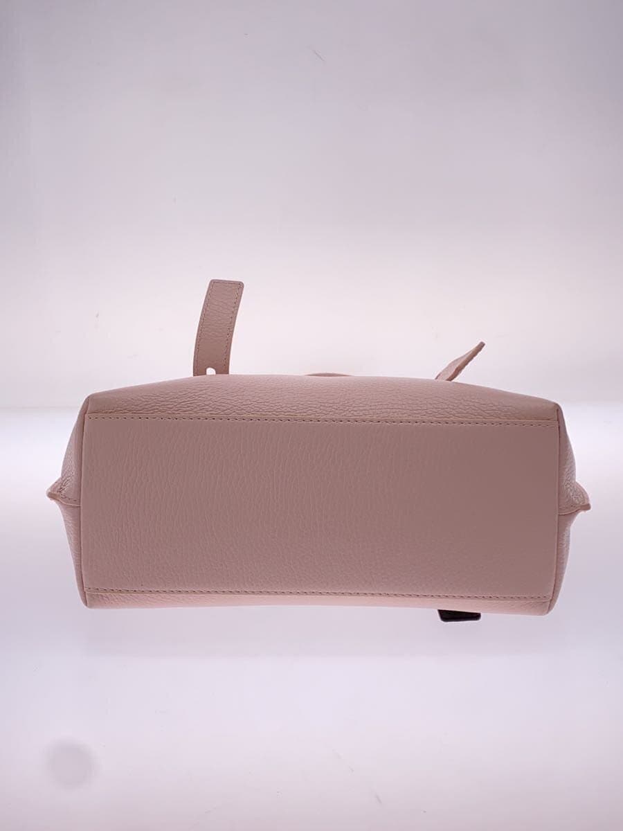 FURLA tote bag leather PNK GIOVE slight stains 4