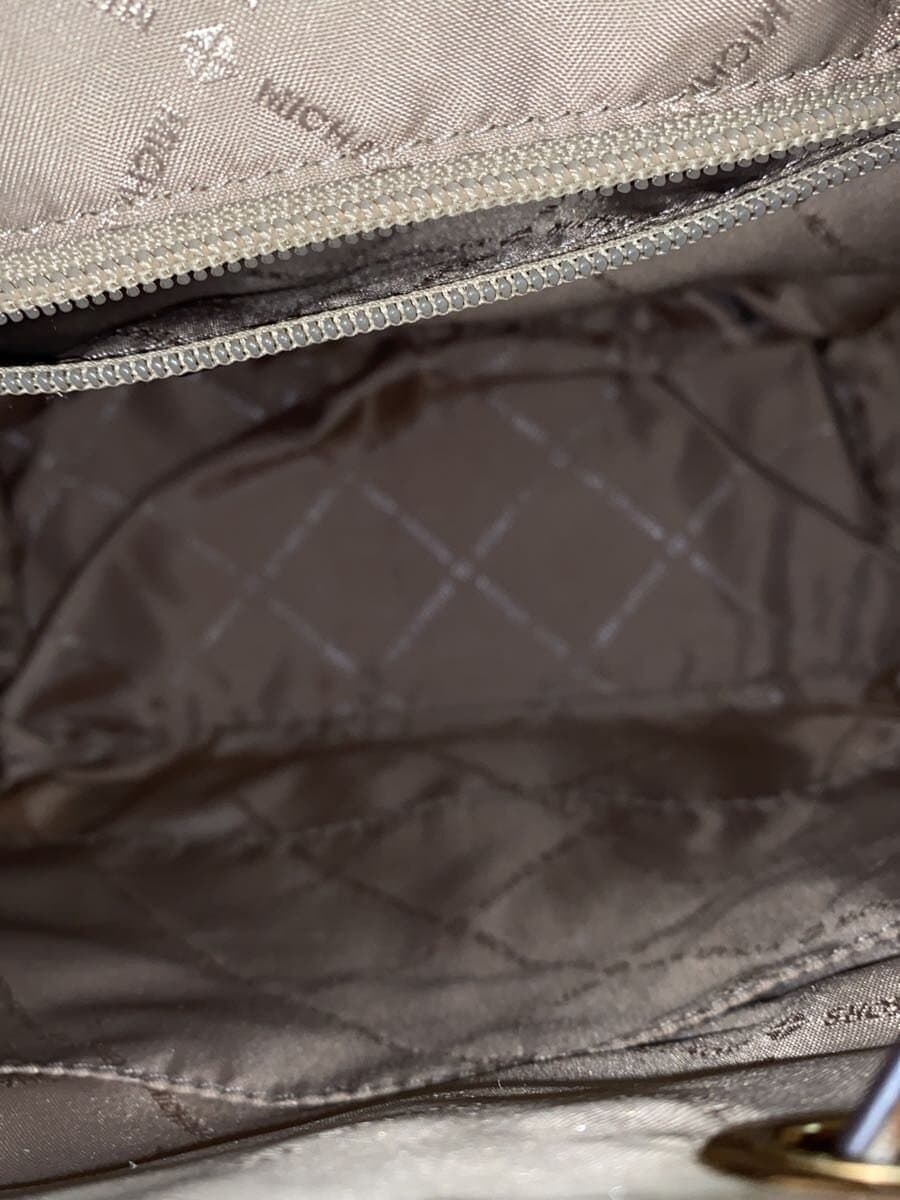 MICHAEL KORS Backpack -- BEG All-over pattern CE-2103 6