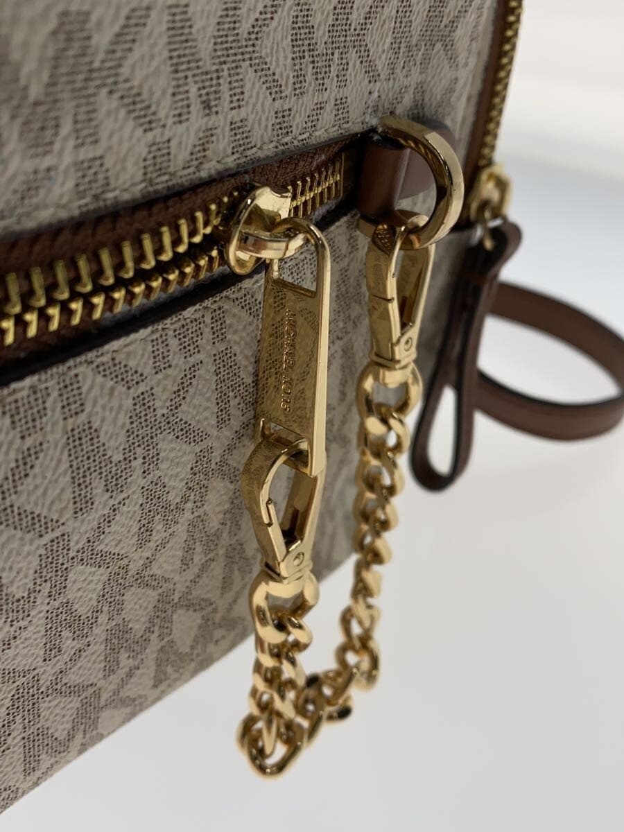 MICHAEL KORS Backpack -- BEG All-over pattern CE-2103 7