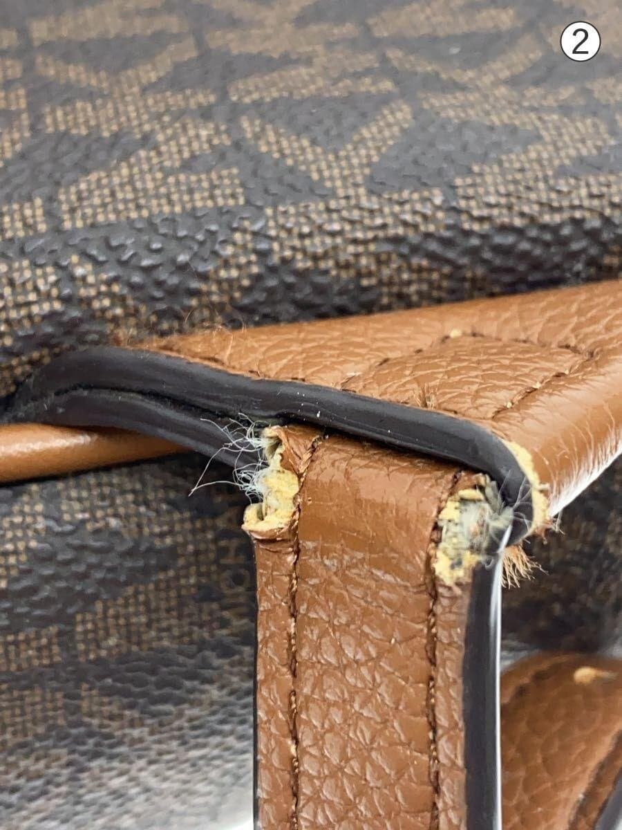 MICHAEL KORS Backpack -- BRW All-over pattern DI-2107 8