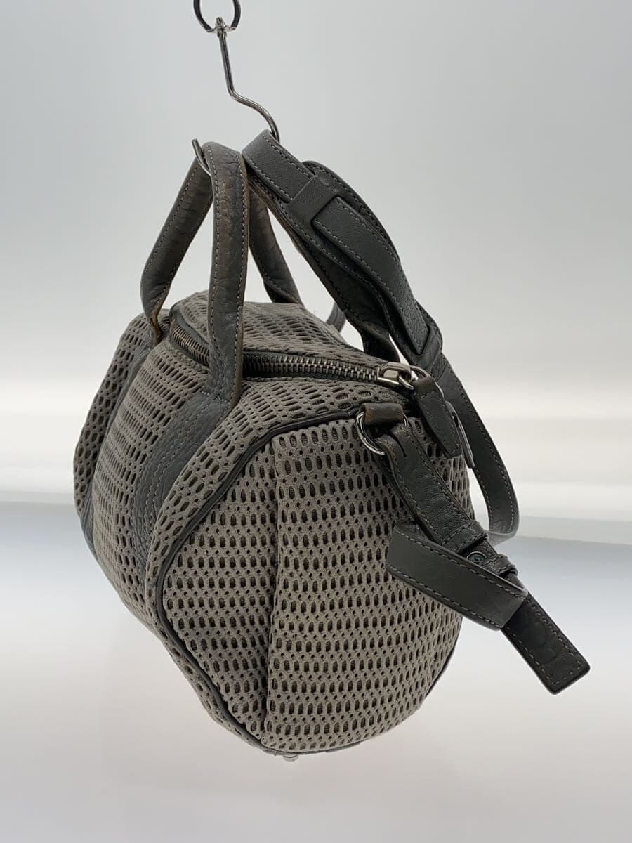 Alexander Wang Boston bag Polyester GRY Handle usage, corner scuffs 2