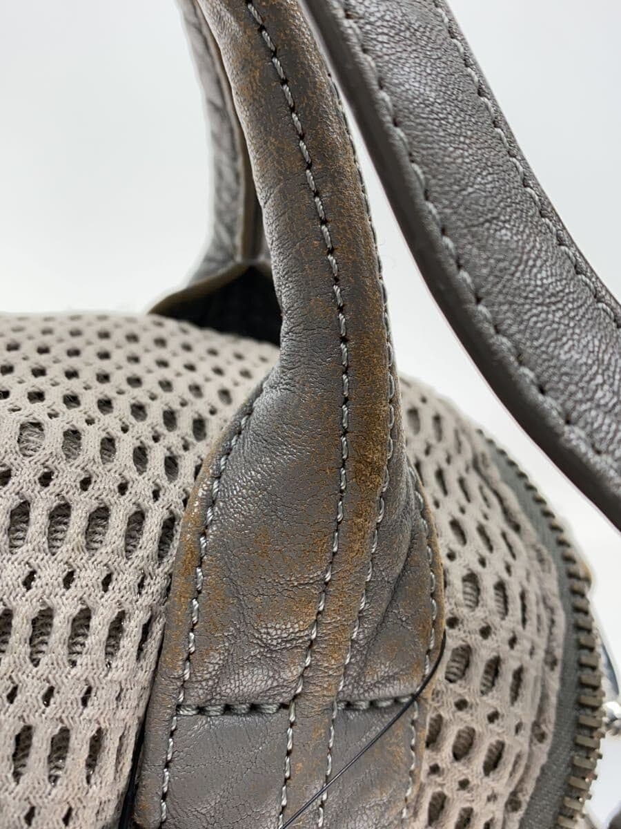 Alexander Wang Boston bag Polyester GRY Handle usage, corner scuffs 4