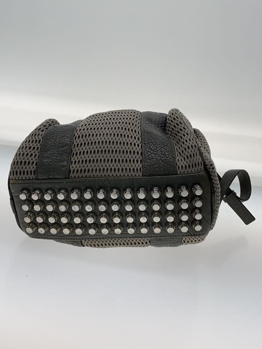 Alexander Wang Boston bag Polyester GRY Handle usage, corner scuffs 5