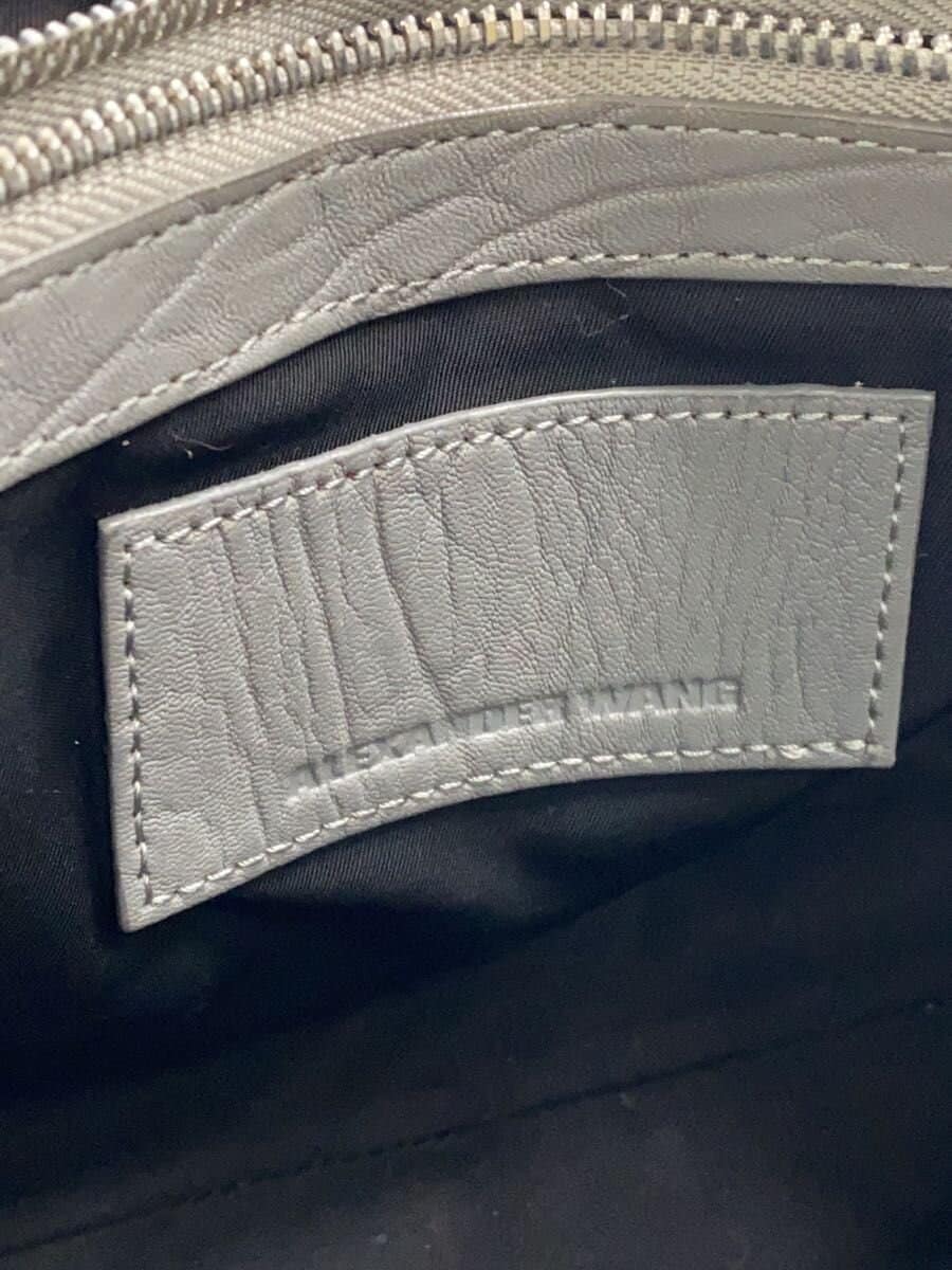 Alexander Wang Boston bag Polyester GRY Handle usage, corner scuffs 7