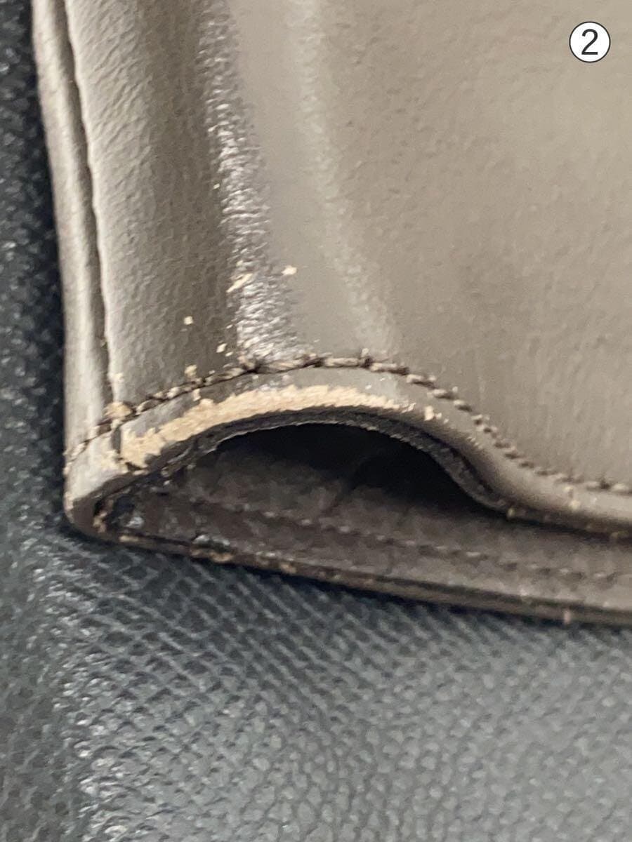 A.D.M.J. Shoulder Bag Leather GRY 7