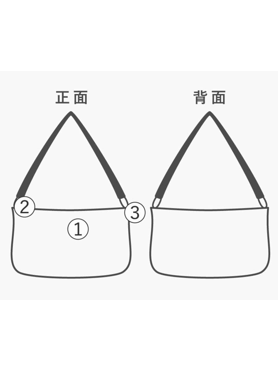 A.D.M.J. Shoulder Bag Leather GRY 9